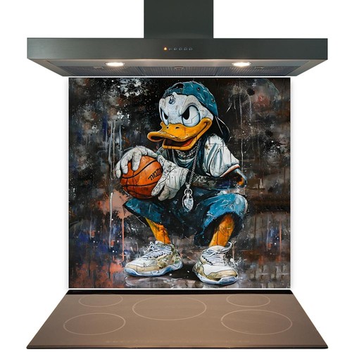 Glass splashback for kitchen - glass,