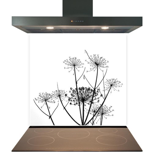 Glass splashback for kitchen - glass,