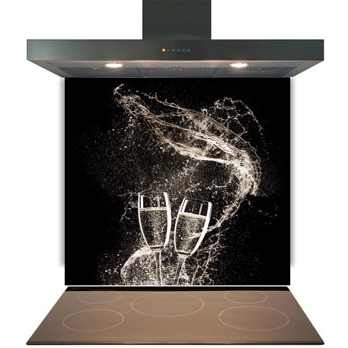 Glass splashback for - splashback, kitchen