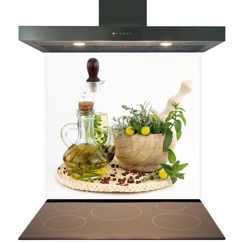 Glass splashback for kitchen - for,