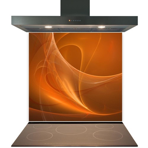 Glass splashback for kitchen - splashback,