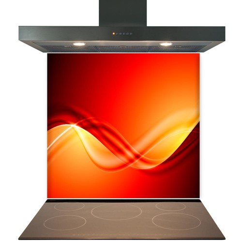 Glass splashback for kitchen - for,