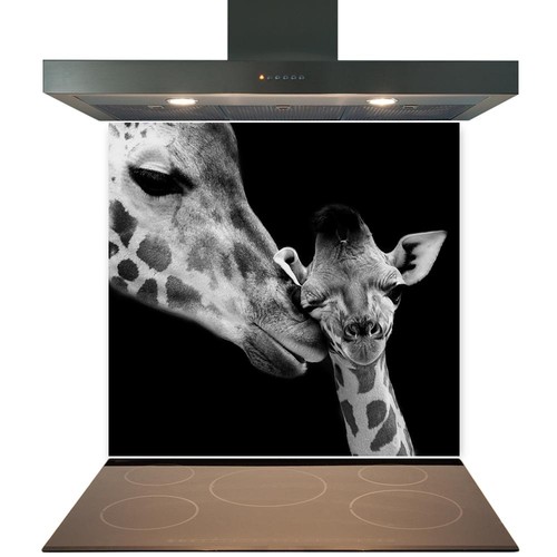 Glass splashback for kitchen - splashback,