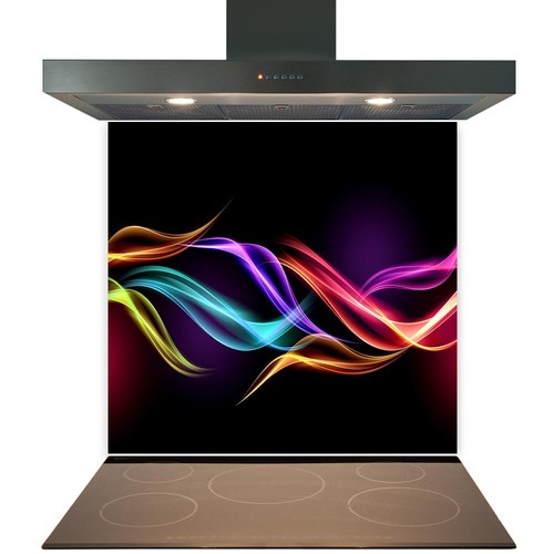 Glass splashback for kitchen - splashback,
