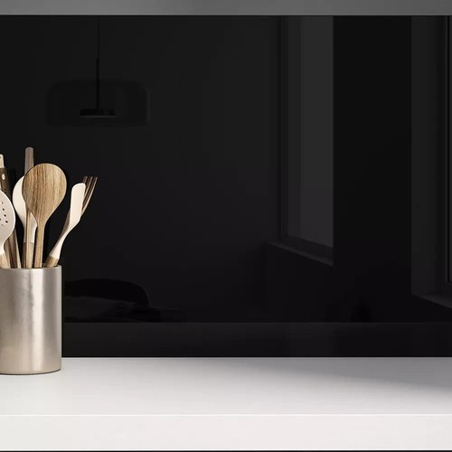 Glass splash back - for, kitchen