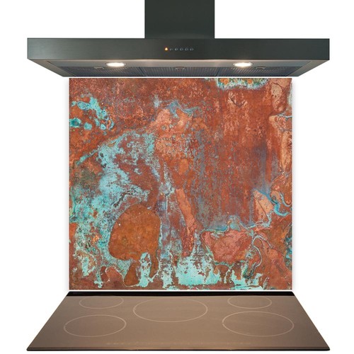 Glass splashback for kitchen - glass,