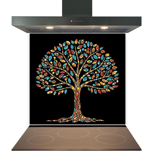 Glass splashback for kitchen - for,